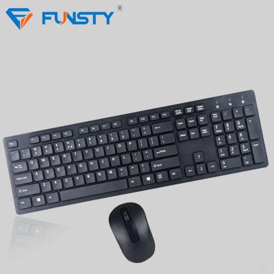 China For desktop color keyboard ultra-thin standard wireless mouse combo for sale