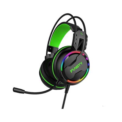 China New Headband Microphone Cuffie Over-Ear LED Kulaklik Headset Stereo Gaming Headphones for sale