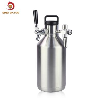 China 128OZ de vacuüm Geïsoleerde Automaat van het Biervaatje Te koop