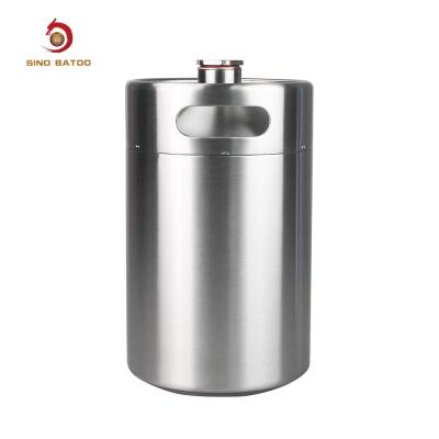 中国 携帯用真空によって絶縁される小型小樽、4L 128oz 1ガロンのビール樽 販売のため