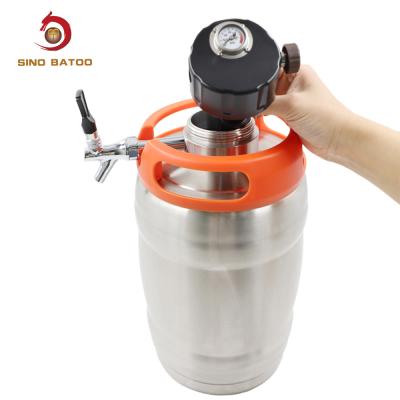 China 1,3 Gallon houdt de Koele Volledige Vastgestelde Co2-Kraan Kit System van de Bierautomaat Te koop