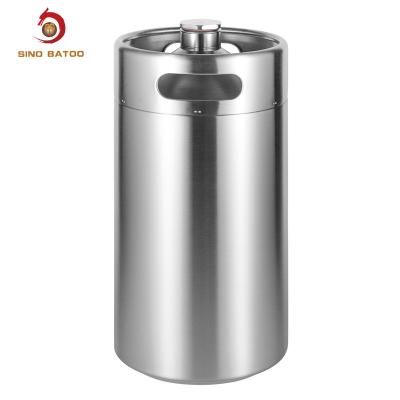 Cina doppio strato isolato fabbrica di birra di 170oz 5L Mini Keg SS304 in vendita