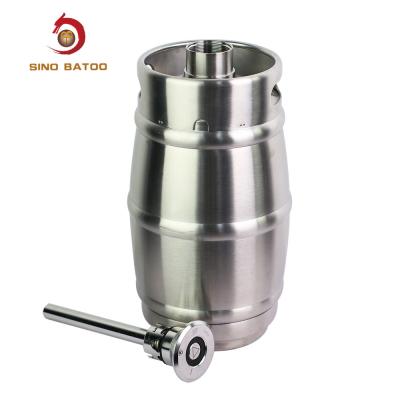 Cina Vuoto doppio barilotto di birra isolato da 5 litri in vendita