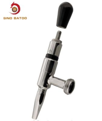 China SS304 Beer Keg Faucet 21cm , Mini Keg Faucet For Stout Beer Nitro Cold Brew Coffee for sale