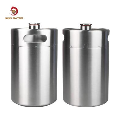 Cina Un doppio strato da 4 litri ha isolato Mini Keg, barile di birra di acciaio inossidabile 304 in vendita