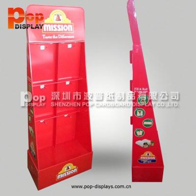 China Shampoo Paper Display Advertising for sale