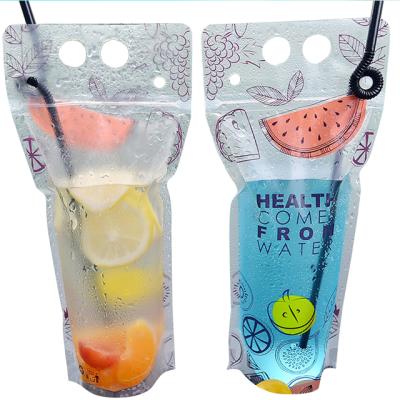 China New Barrier Design Plastic Food Grade Juice Drink Pouch With Draw for sale