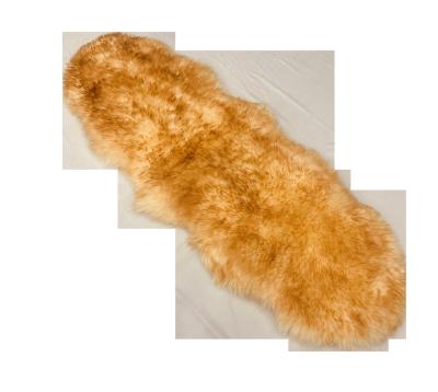 China Sleeping Sheepskin Cushion Pads Mat Black For Chair for sale