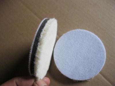 China 150mm 180mm Wool Polishing Pad Bonnet Buffing OEM for sale