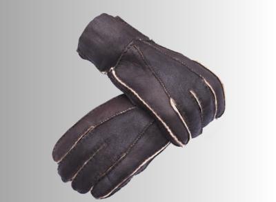 China Guantes de piel de oveja transpirables Mujeres Unisex Mitones de tamaño regular en venta