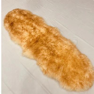 China solid color Close To Skin Sheepskin Car Seat Pad Cushion Simple Life for sale