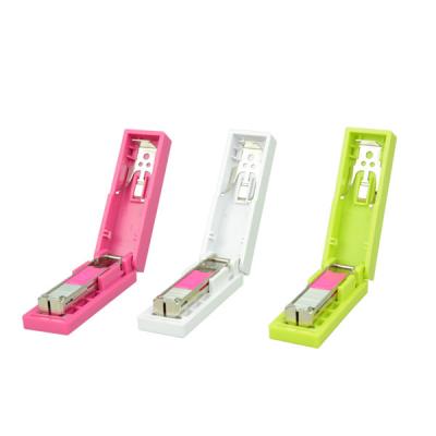 China School Stapler ELM Mark Mini Colorful Manual Stapler For Kids for sale