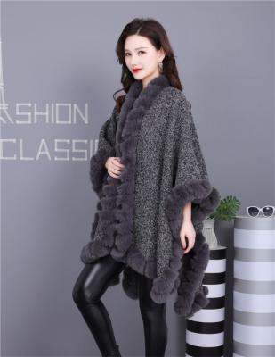 China Soft thick touch best-selling women's best-selling women's cape scarf sweater cape street coat shawl tassel feeling warm for sale