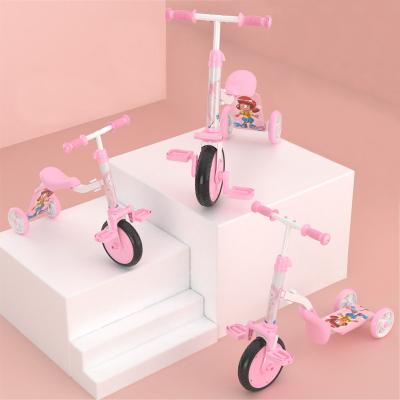 China Height Adjustable Scooters For Kids Christmas Gift Adjustable Height New 3 In 1 Baby Scooter With Seat Baby Bike for sale