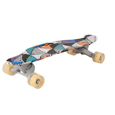 China Child small children's fish board scooter with models and various styles factory direct sales of children's land surfboards for sale