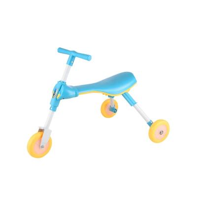 China Be easy to carry the ride in car factory direct sales of high quality and durable children's balance tricycle foldable scooters for children for sale