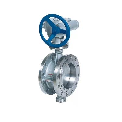 China CF8 CF8M Good Quality D41h Handle Wheel High Performance Stainless Butterfly Valve Made In China for sale