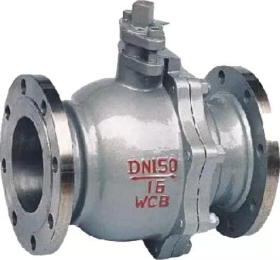 China Commercial Kitchen Q41f-16c Dn150 Api Standard Wcb 2 Way Stainless Steel Manual Flanged Ball Valve for sale