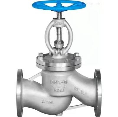 China CF8M New Type 316 Globe Water Petroleum Gas Oil Stop Stainless Isolation Valve Dn150-pn16 Cf8m for sale