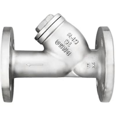 China High Quality Kitchen CF8 Stainless Steel Y-Strainer Sink Drain Water Filter Valve for sale