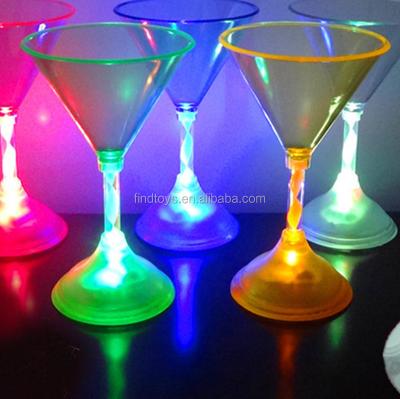 China Concert LED Cup Light Cups Cocktail Glass Wedding Party Flashing Bar for sale