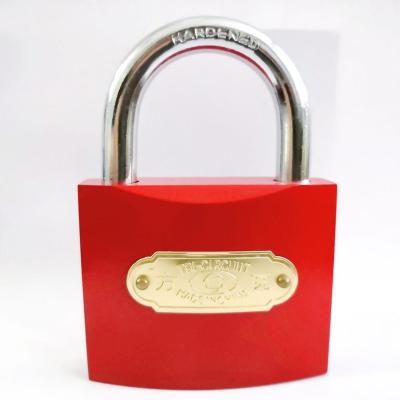 China Security FANG YUAN brand color iron paint padlock for sale