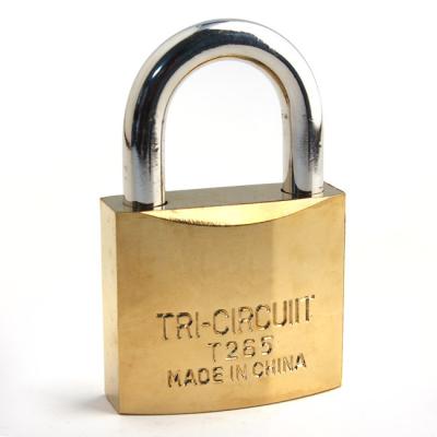 China TRI-CIRCUIIT T265 Titanium Iron Clad Iron Padlock for sale