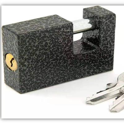 China Half-pack iron armored lock with spray for high quality for sale