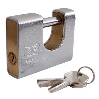 China Amoured SKEBU-CT-c Plated Padlock for sale