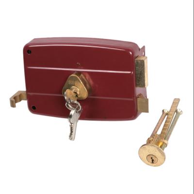 China Copper FANGYUAN Split Security Door Lock With Copper Hardware for sale