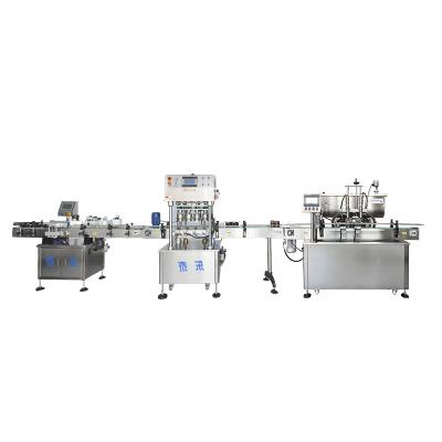 China Automatic Bottle Filling Machine Chilli Food Sauce Machine Chilli Tomato Filling Line for sale