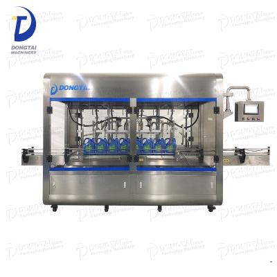 China Automatic Food Lube Oil Filling Machine Engine Oil Filling Capping Labeling Machine for sale