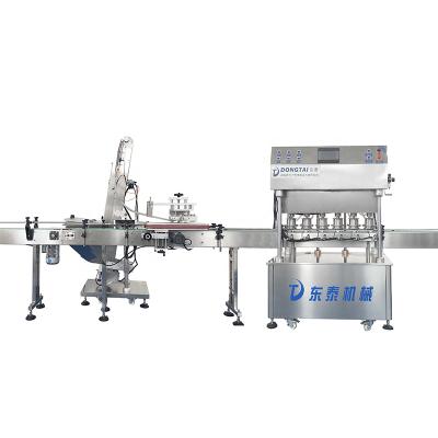 China Food easy to operate the new chili sauce and ketchup vacuum six head automatic capping machine for sale