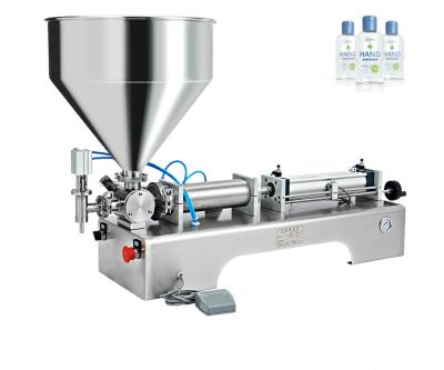 China Food Filling Machine For Hand Sanitizer , High Viscosity Gel Hand Sanitizing Liquid Filling Machine for sale