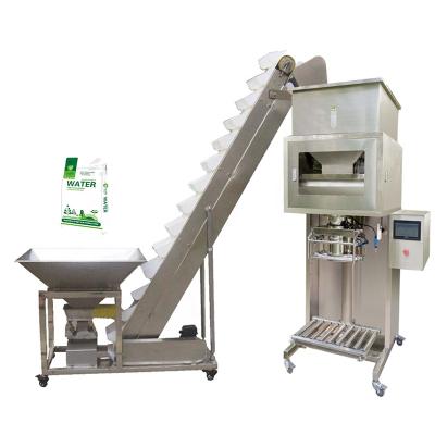 China 5-50kg food granule grain rice sugar bean bag packaging machine and sewing machine for sale