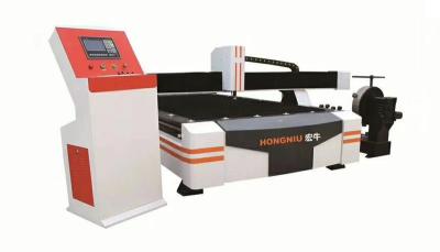 中国 round tube cutting 150mm 200mm 300mm 350mm diameter cnc pipe plasma cutting machine rotary type cnc best plasma cutter 販売のため