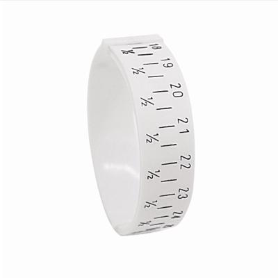 China Jewelry Tool Plastic Ruler Wrist Bracelet Sizer Measurement Natural Bracelet Sizer for sale