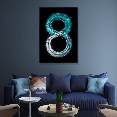 China Wholesale Home Decoration Home Decor Goods Canvas Prints With Led Lights for sale