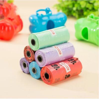 China Earth Sustainable Colorful Eco-Friendly Bulk Dog Poop Bags Compostable Dog Poop Waste Bag Biodegradable for sale