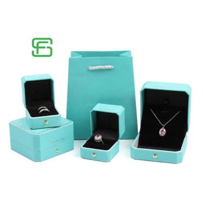 China Wholesale Paper Recycled Logo Mini Necklace Jewelry Box Custom Made Materials Fashionable Luxury Gift Packaging for sale