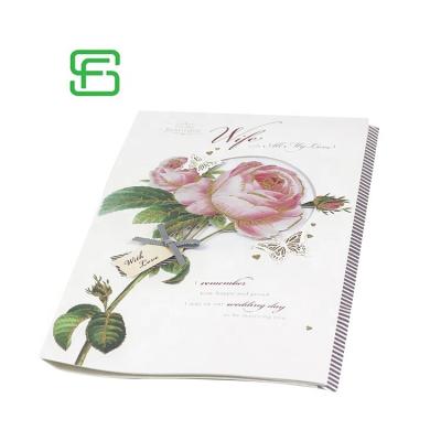 China Party Wedding Customized Printing Greeting Cards Wedding Invitation Card Postcard for sale