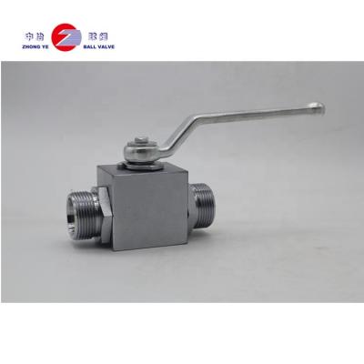 China NPT Threaded Mini Natural Gas Ball Valve Gas Pipeline Ball Valves Excavator Gasoline Oil Valve Body for sale