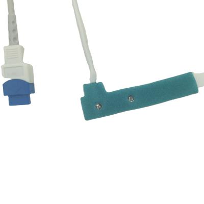 China PVC Blue Color 1mm ECG Cable Mini Usb Shielded Holter ECG Endurable Stable Cable Biox for sale