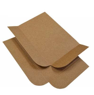 China Protective Transport Packaging Support 2 Ton Kraft Paper Pallet Forlift Pull And Push Brown Slip Sheet Paper Pallet for sale