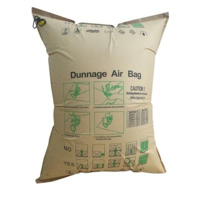 China Cargos empty filled avoid transport 500*1000mm Customized air dunnage paper bag for containers for sale