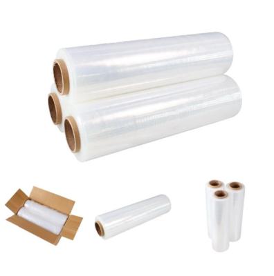 China Moisture proof transparent high strength stretch film is used for various packaging protection for sale