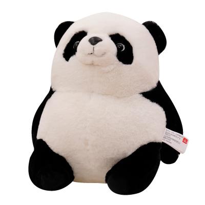 China 2022 Panda Plush Toy Stuffed Animal Cute Bear Doll Fat Creditor Soft Bear Rag Pillow for sale