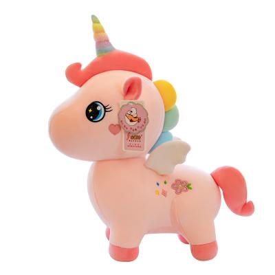 China Cute Soft Plush Amazon Fashion Pink Unicorn Stuffed Animal Plush Toy Gift for Kids Babies Birthday Party Decor Stuffed Home Toy for sale