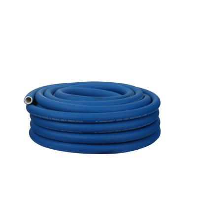 China WP 430PSI WP 1200PSI Oxy Gas Acetylene Hose PVC Natural Blue Air Hoses for sale