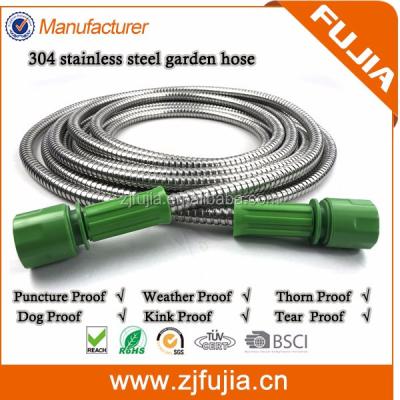 China 2018 Newest Adjustable Hose 304 Stainless Steel Metal Expandable Garden Hose for sale